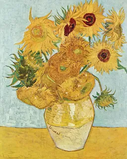 **Vase with Twelve Sunflowers (1888–1889)**

Vincent van Gogh
[Source](https://www.rawpixel.com/image/3865867/illustration-image-flower-art-vincent-van-gogh)
