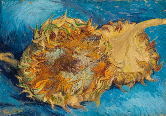 **Sunflowers (1887)**

Vincent van Gogh
[Source](https://www.rawpixel.com/image/537393/free-illustration-image-van-gogh-van-sunflowers)