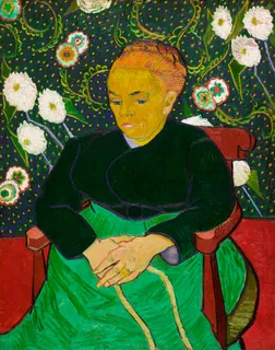 **The Berceuse, Woman Rocking a Cradle (1889)**

Vincent van Gogh
[Source](https://www.rawpixel.com/image/537411/free-illustration-image-van-gogh-angry-famous-painting)