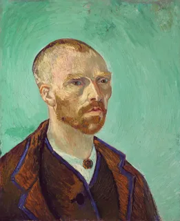 **Self-Portrait (Dedicated to Paul Gauguin) (1888)**

Vincent van Gogh
[Source](https://www.rawpixel.com/image/3865928/illustration-image-art-vincent-van-gogh-people)