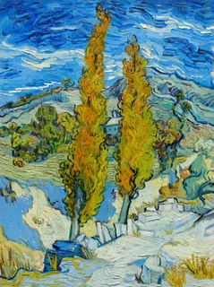 **The Poplars at Saint-Rémy (1889)**

Vincent van Gogh
[Source](https://www.rawpixel.com/image/930529/the-poplars-saint-remy-van-gogh)