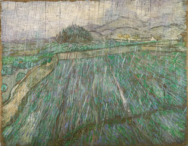 **Vincent Willem van Gogh, Dutch - Rain - Google Art Project**

Vincent van Gogh
[Source](https://www.rawpixel.com/image/7665696/image-vincent-van-gogh-art-vintage)