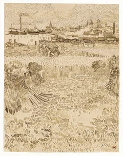 **Arles: View from the Wheatfields (1888)**

Vincent van Gogh
[Source](https://www.rawpixel.com/image/537384/free-illustration-image-vincent-van-gogh-landscape-painting-landscape)