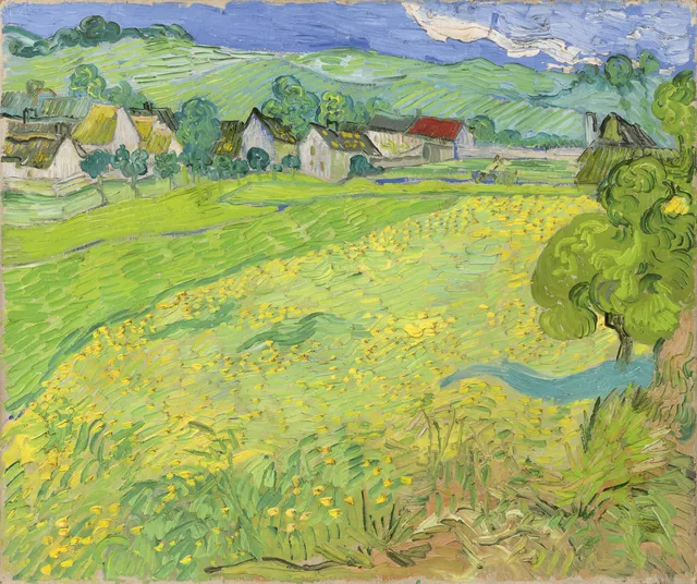 **View of Vessenots Near Auvers**

Vincent van Gogh 1890
[Source](https://www.rawpixel.com/image/20561004/vincent-van-goghs-view-vessenots-near-auvers-1890)