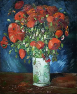 **Vase with Poppies (1886)**

Vincent van Gogh
[Source](https://www.rawpixel.com/image/3868943/illustration-image-flower-art-vincent-van-gogh)