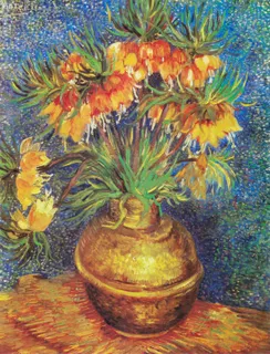 **Imperial Fritillaries in a Copper Vase (1887)**

Vincent van Gogh
[Source](https://www.rawpixel.com/image/3868889/illustration-image-flower-art-vincent-van-gogh)
