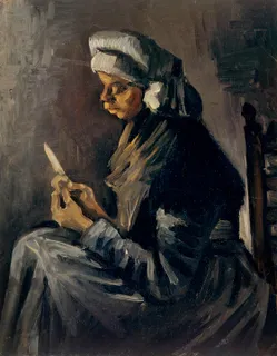 **The Potato Peeler (1885)**

Vincent van Gogh
[Source](https://www.rawpixel.com/image/537403/free-illustration-image-van-gogh-vincent-potato)